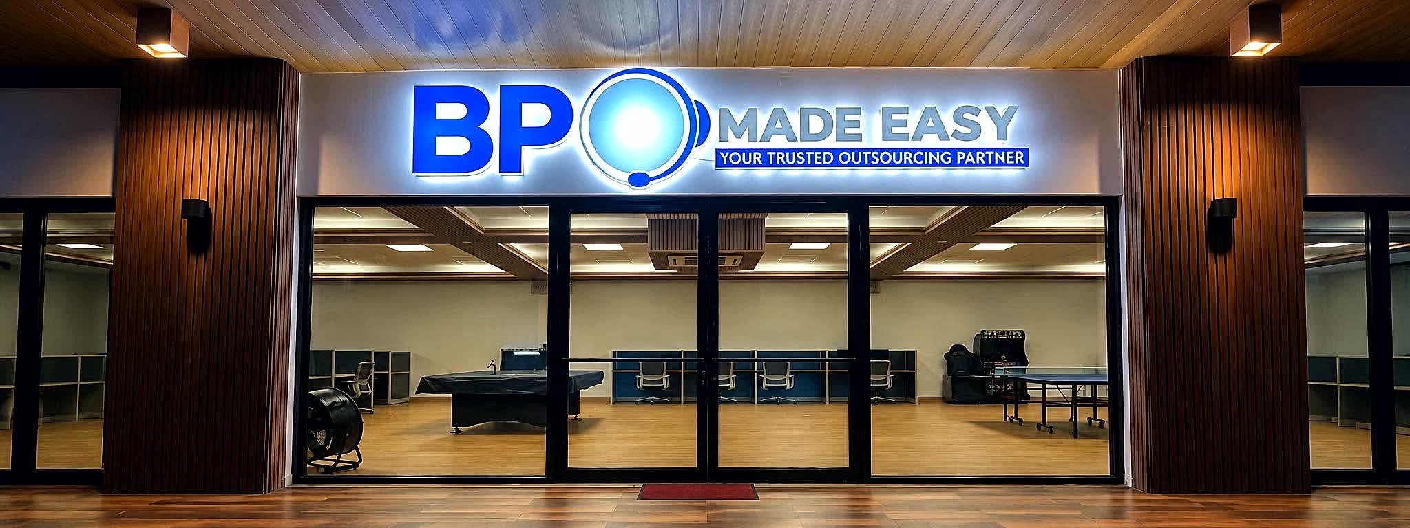 BPO Made Easy Headquarters Entrance